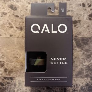 Qalo Men’s Ring silicone Camo camouflage Size 11